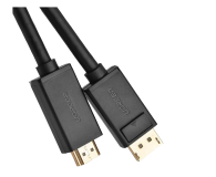 UGREEN Kabel DisplayPort - HDMI DP101 FullHD 1.5m czarny - 1489032 - zdjęcie 4